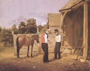 William Sidney Mount The Horse Dealers (mk09) china oil painting reproduction